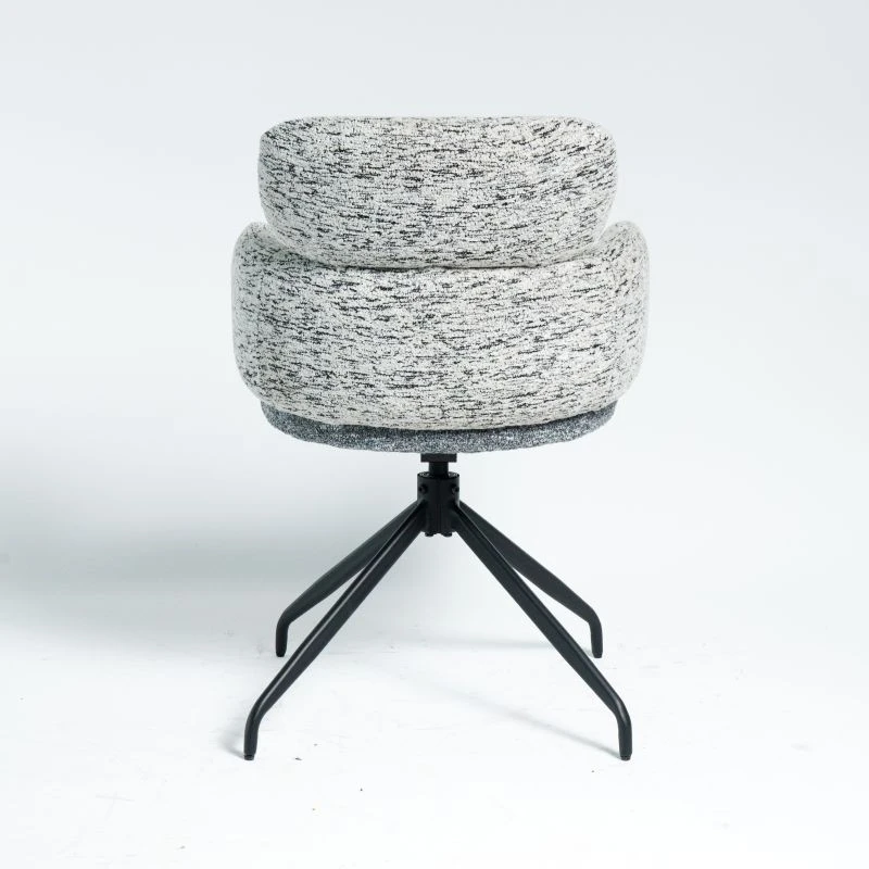 Chicken Foot-shaped Base With The Backrest Made Of Gray-blue Gradient Fabric best